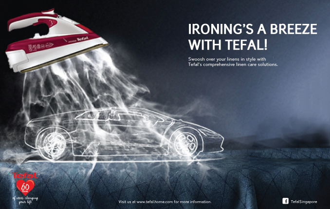 Ironing's a Breeze with Tefal

